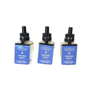 Bath & Body Works Santorini Sunset Wallflower Refill Bulbs x3